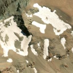 Satellite imagery of Cerro Bayo, AR