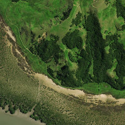 Satellite imagery of Poutawhera Pa, NZ
