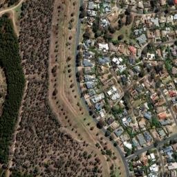 Satellite imagery of Narrabundah Hill, AU