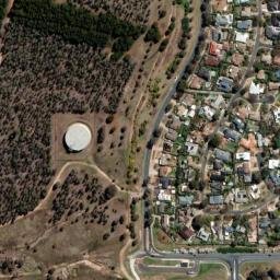 Satellite imagery of Narrabundah Hill, AU