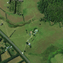 Satellite imagery of Tapahuarau Pa, NZ