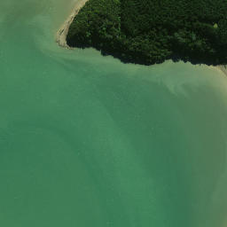 Satellite imagery of Te Waipa Point, NZ