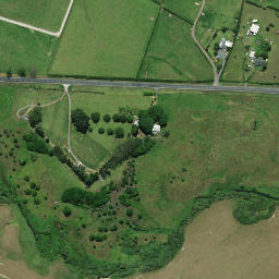 Satellite imagery of Te Rua Haonga Pa, NZ