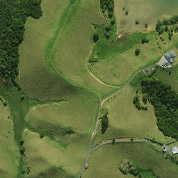 Satellite imagery of Te Paru Point, NZ