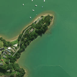 Satellite imagery of Te Paru Point, NZ