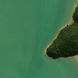 Satellite imagery of Te Waipa Point, NZ