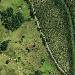 Satellite imagery of Tutehe Pa, NZ