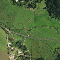 Satellite imagery of Karetu Pa, NZ