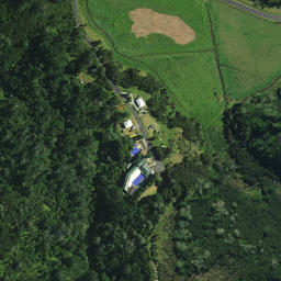 Satellite imagery of Karetu Pa, NZ
