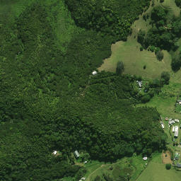 Satellite imagery of Opau Pa, NZ
