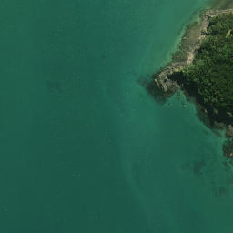 Satellite imagery of Okiore Point (Rugged Point), NZ