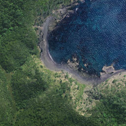 Satellite imagery of Pararaunui Point, NZ