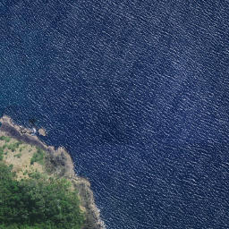 Satellite imagery of Pararaunui Point, NZ