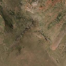 Satellite imagery of Cerro Mesa, AR