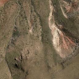 Satellite imagery of Cerro Mesa, AR