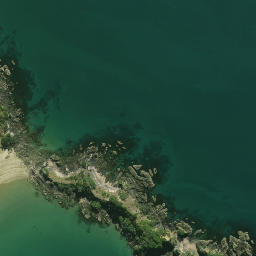Satellite imagery of Okiore Point (Rugged Point), NZ
