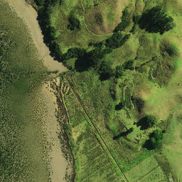 Satellite imagery of Motukauri Pa, NZ
