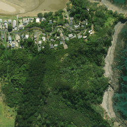 Satellite imagery of Poutukiterangi Pa, NZ