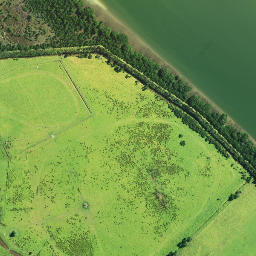 Satellite imagery of Clendon House circa 1860 (Historical), NZ
