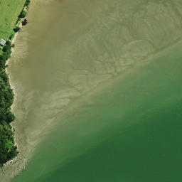 Satellite imagery of Motukauri Pa, NZ
