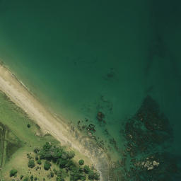 Satellite imagery of Poutukiterangi Pa, NZ