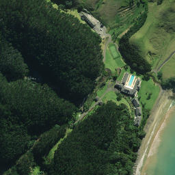 Satellite imagery of Ko Otama Pa, NZ