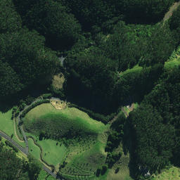 Satellite imagery of Ko Otama Pa, NZ