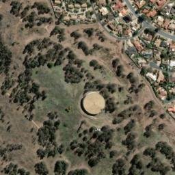 Satellite imagery of Barneys Hill, AU