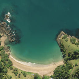 Satellite imagery of Okurekureia Pa, NZ