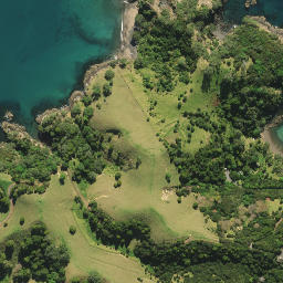 Satellite imagery of Okurekureia Pa, NZ