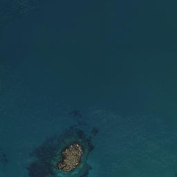 Satellite imagery of Pa Point, NZ