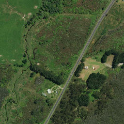 Satellite imagery of Pakinga Pa, NZ