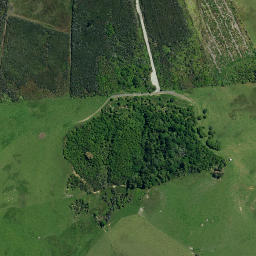 Satellite imagery of Pakinga Pa, NZ