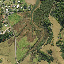 Satellite imagery of Okurekureia Pa, NZ