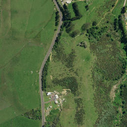Satellite imagery of Mawhitu Pa, NZ