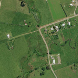 Satellite imagery of Mawhitu Pa, NZ