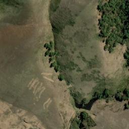 Satellite imagery of Strangway Hill, AU