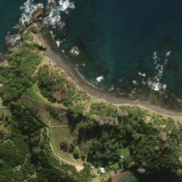 Satellite imagery of Tauranga Kawau Point, NZ