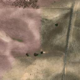 Satellite imagery of Mount Hannah, AU