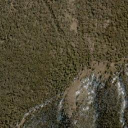 Satellite imagery of Mount Franklin, AU