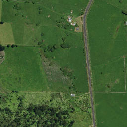 Satellite imagery of Hangunui Pa, NZ