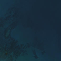 Satellite imagery of Andesite Point, NZ