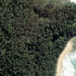 Satellite imagery of Nuggan Point, AU