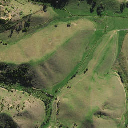 Satellite imagery of Andesite Point, NZ