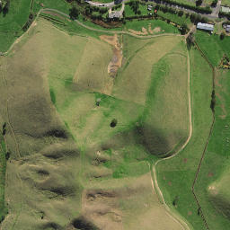 Satellite imagery of Andesite Point, NZ