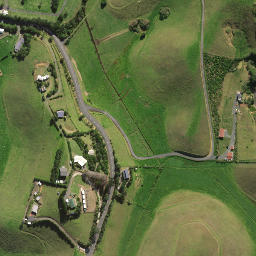 Satellite imagery of Andesite Point, NZ