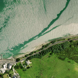 Satellite imagery of Kupe Pa, NZ