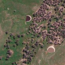 Satellite imagery of Cookarbine Hill, AU