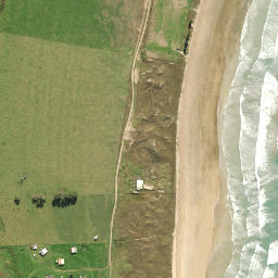 Satellite imagery of Pitokuku Point, NZ