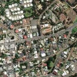 Satellite imagery of Freeman Knob, AU